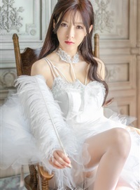 Wang Yushan barbieshy - No.04 white suspender skirt(11)